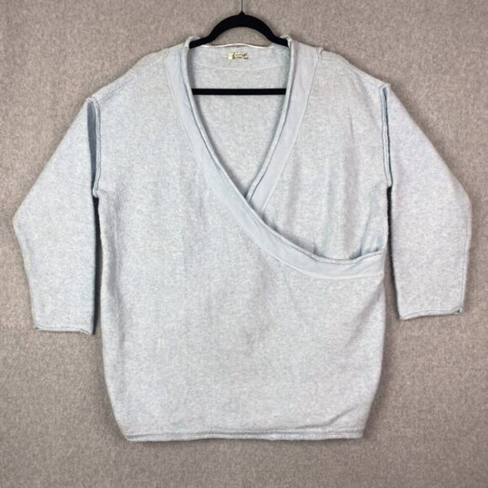 Intimately Free People Womens S Livin' In This Pullover V Neck Oversized Sweater